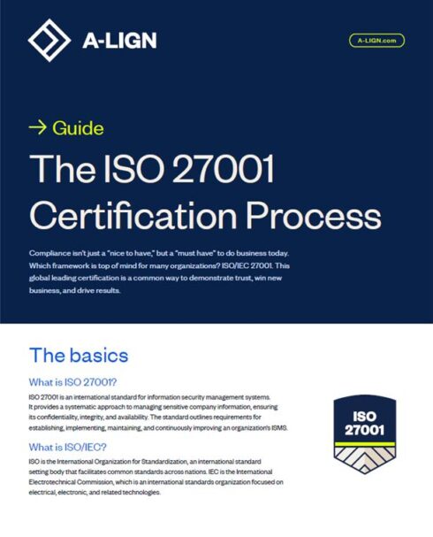 iso27001 certification process cover