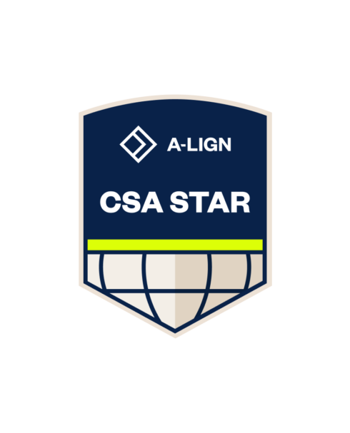 Badge CSA STAR Dark Background 1 0