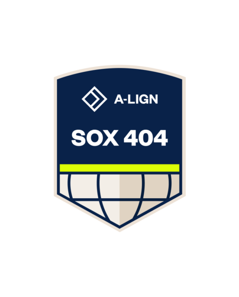 Badge SOX 404 Dark Background 1 0