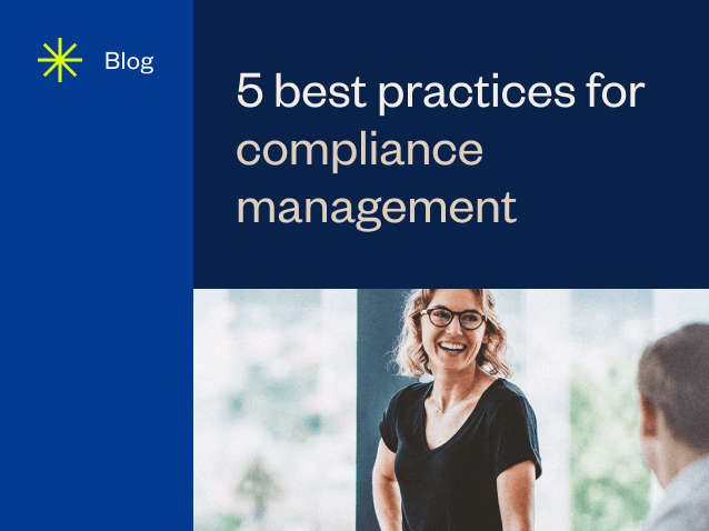 resource 5 best practices for compliance management 1 0