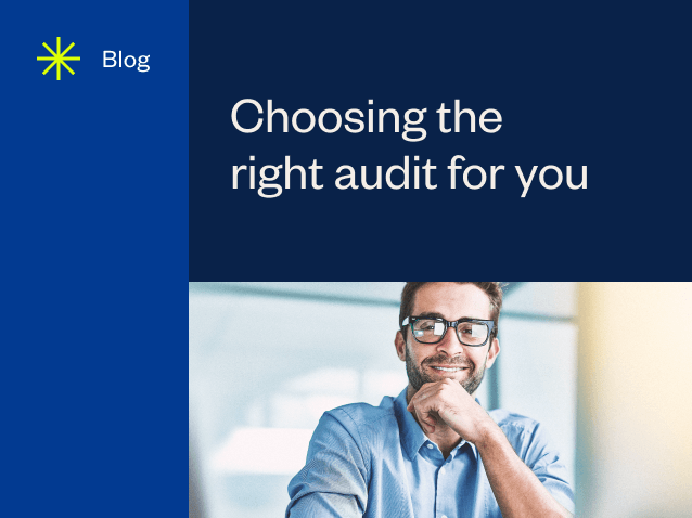 resource feature Choosing the right audit for you 1 1