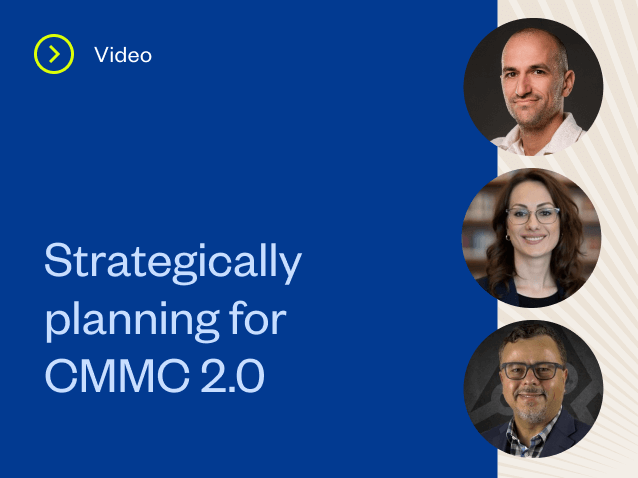 resource feature Strategically planning for CMMC 2 0 1 0