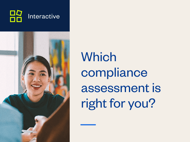 resource feature Which compliance assessment is right for you 1 0